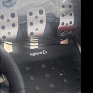 Logitech Silver Metal Pedals only - steering being sold seperate
